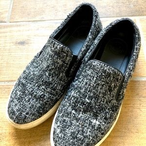 Moncler Tweed Pattern Sneakers